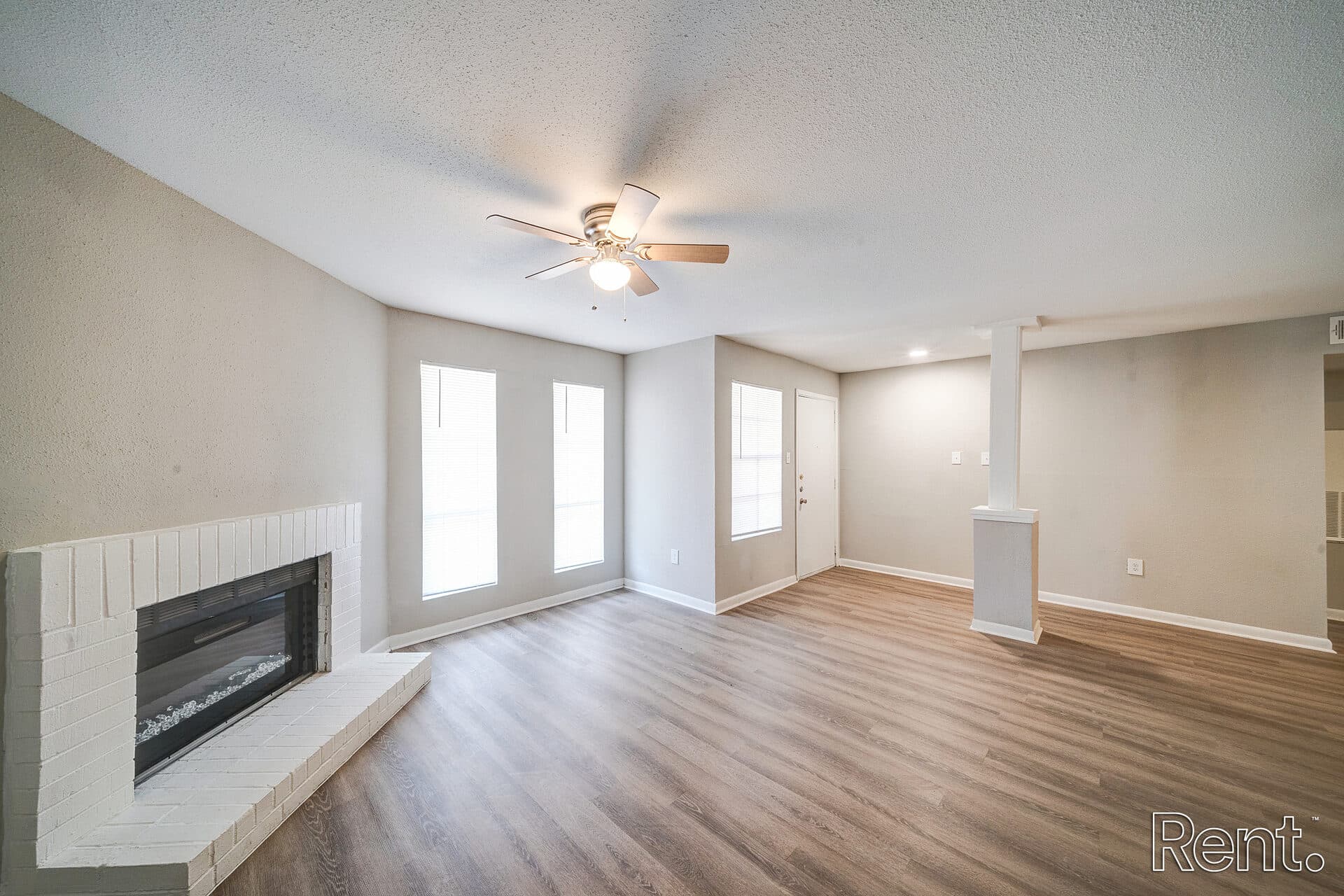 Plan C interior at Cranbrook Forest Apartments in North Houston, TX