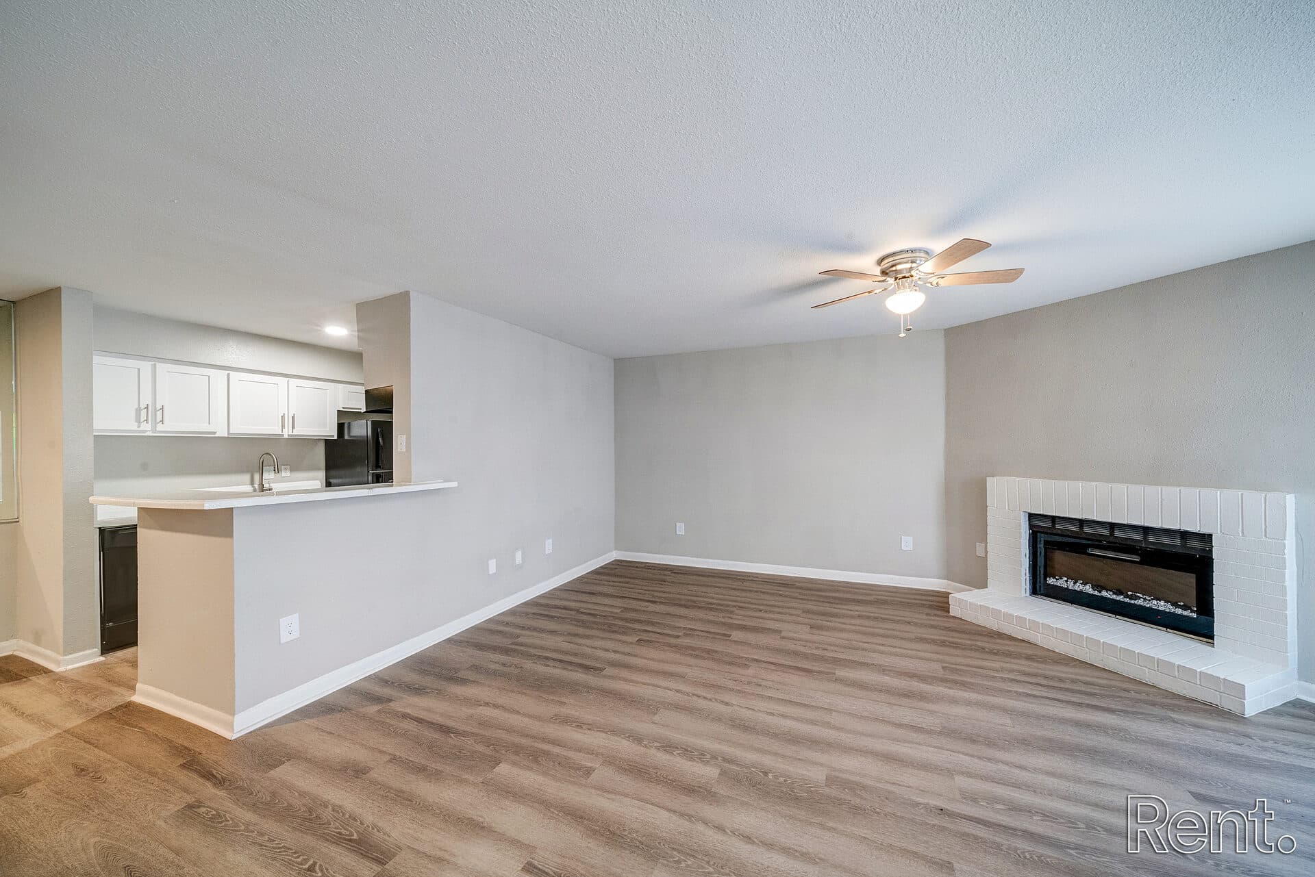 Plan A interior at Cranbrook Forest Apartments in North Houston, TX